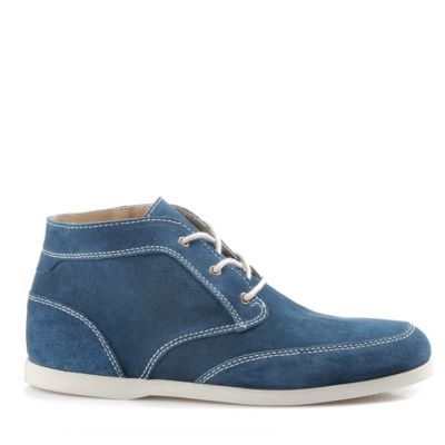 Buffalo Herren-Boot aus blauem Veloursleder