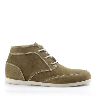 Buffalo Herren-Boot aus beige/braunem Veloursleder