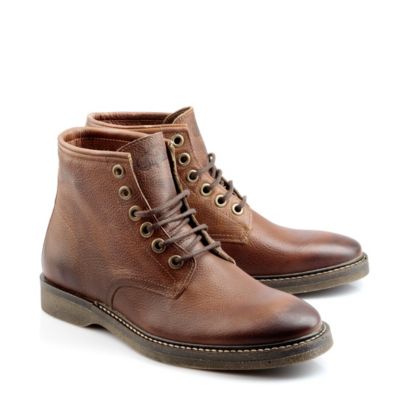 Buffalo Herren-Boots aus genarbtem Leder