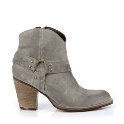 Buffalo halbhoher Western-Stiefel aus Veloursleder