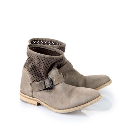 Buffalo Biker Boots aus Veloursleder