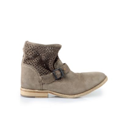Buffalo Biker Boots aus Veloursleder
