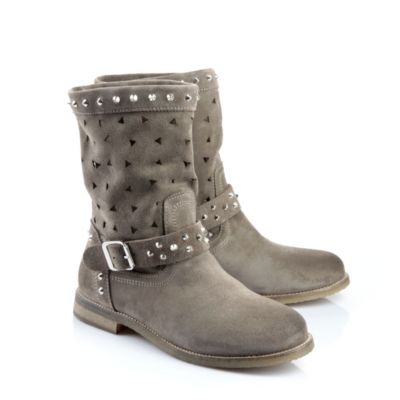 Buffalo Sommer Bootie aus Veloursleder