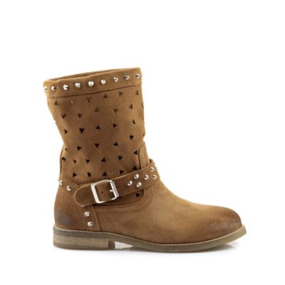 Buffalo Sommer Bootie aus Veloursleder