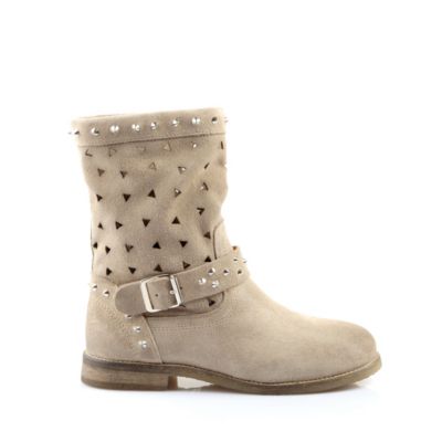 Buffalo Sommer Bootie aus Veloursleder