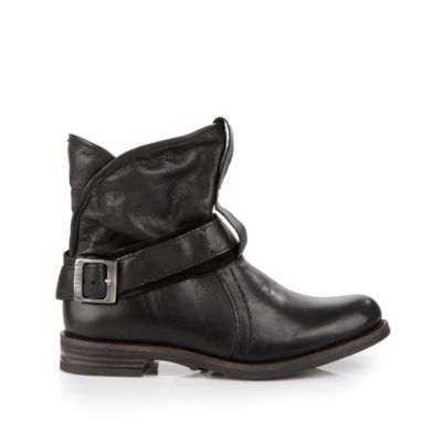 Buffalo Biker Boots in schwarz