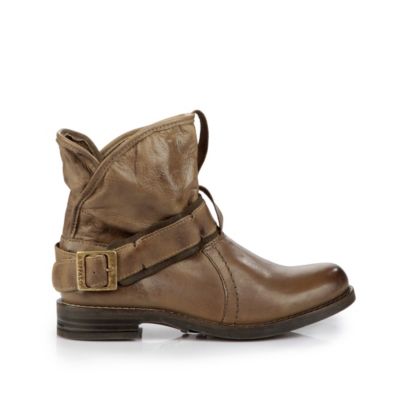 Buffalo Biker Boots in beige/braun