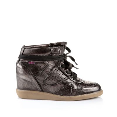 Buffalo Sneaker in Metallic-Optik