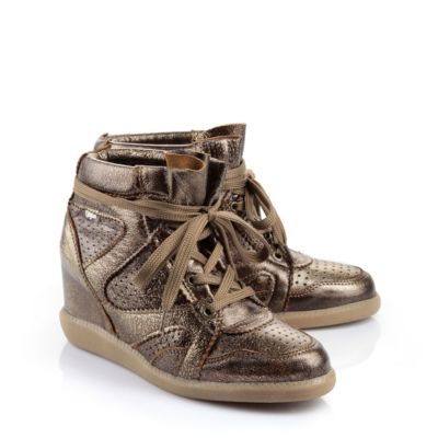 Buffalo Sneaker in Metallic-Optik