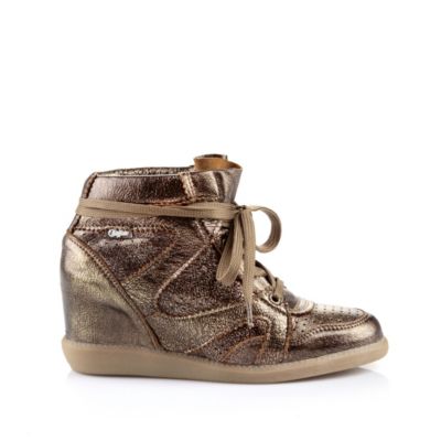 Buffalo Sneaker in Metallic-Optik